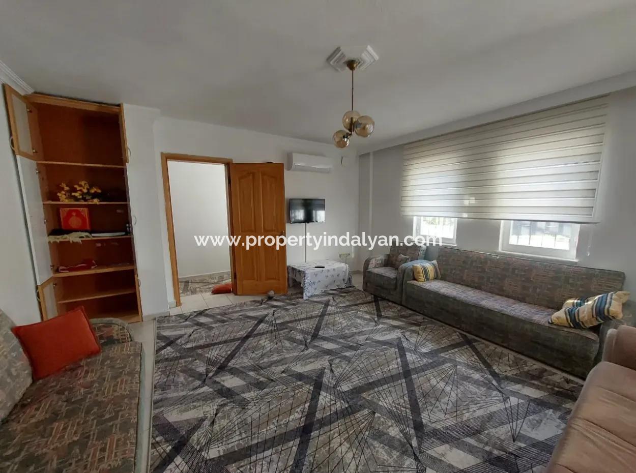 Ortaca Dalyan Merkezde 3+1 Eşyalı Giriş Kat Kiralık Daire