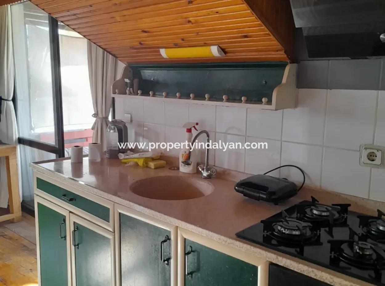 Muğla Ortaca Dalyan Da 70 M2 Eşyalı  2+1 Çatı Katı Kiralık