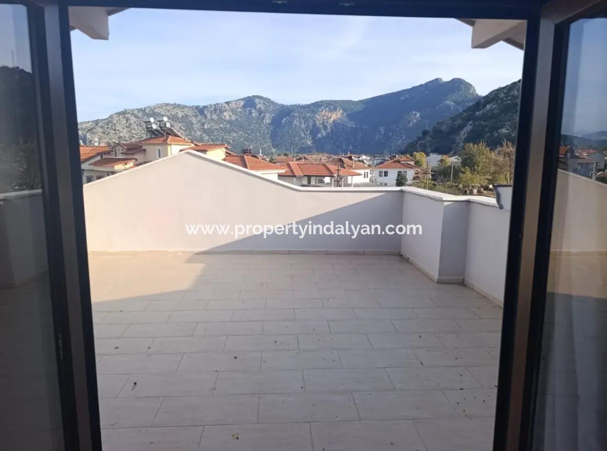 Ortaca Dalyanda Yüzme Havuzlu 80 M2, 2+1 Eşyalı Daire Kiralık