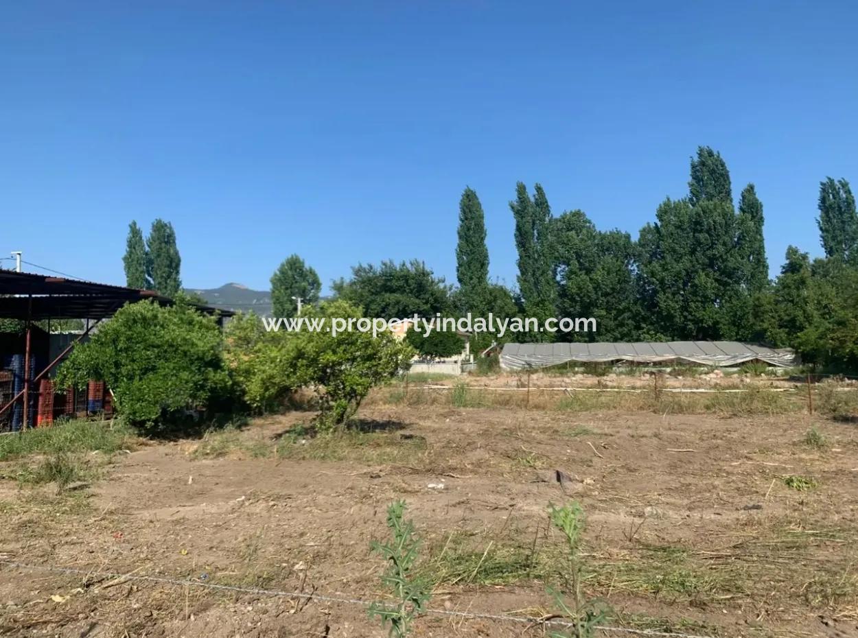 Ortaca Da 358 M2 İmarlı Villa Arsası Satılık