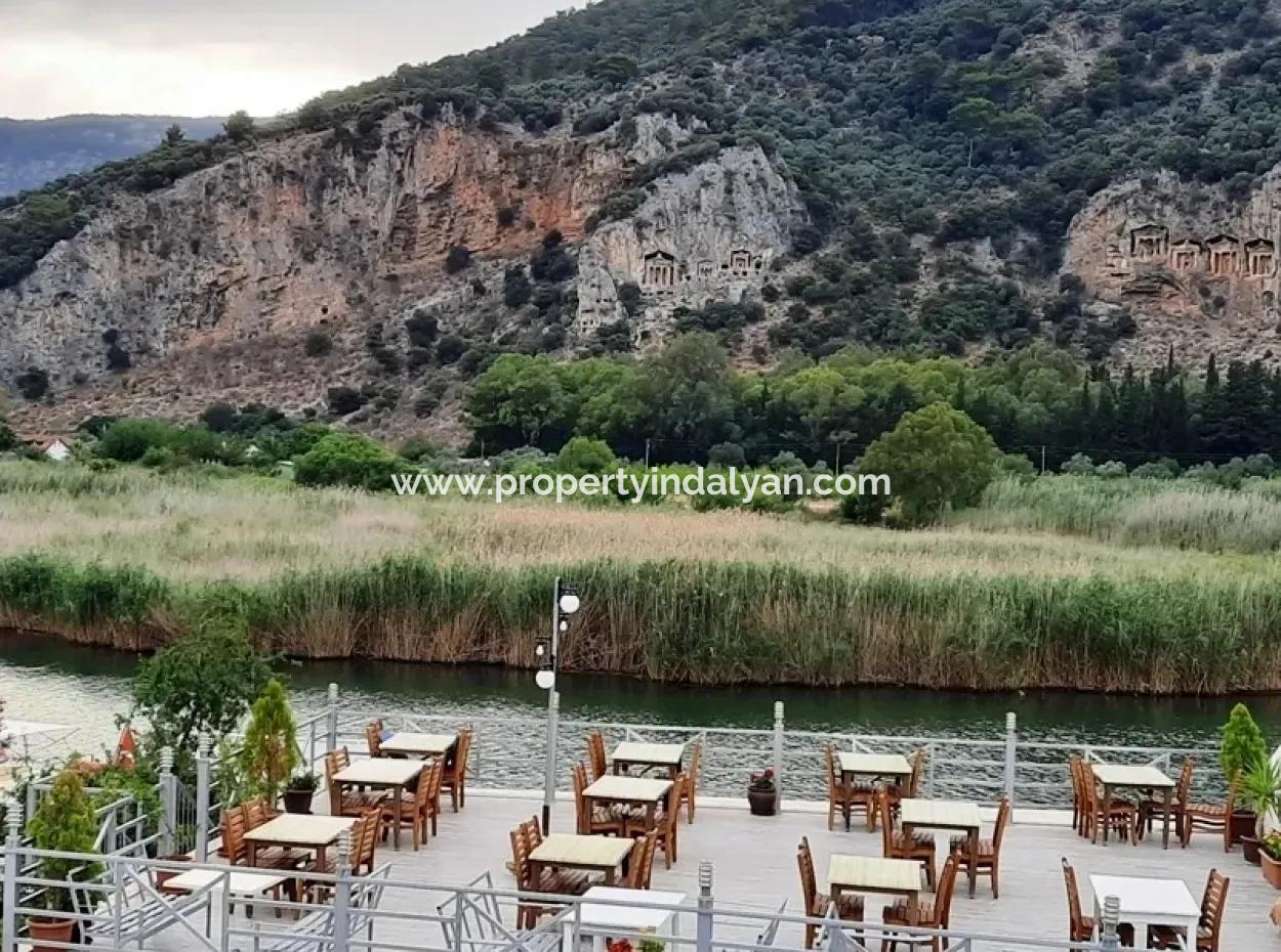 Muğla Dalyanda Satılık Kanal Sıfır Otel Ve Lüks Restaurant