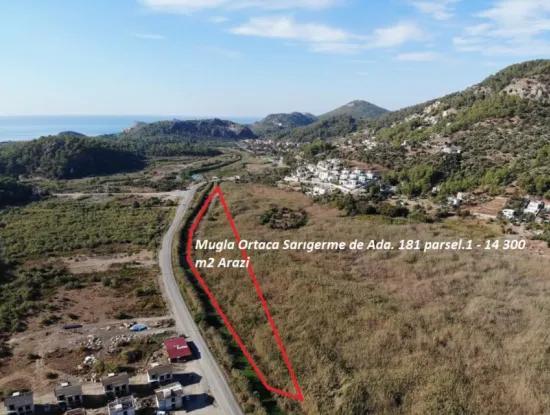 Muğla Ortaca Sarıgerme’de 14.300 M² Yatırıma Uygun Arazi Satılık