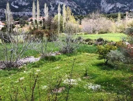 Dalaman Gürleyikte Satılık Taş Köy Evi