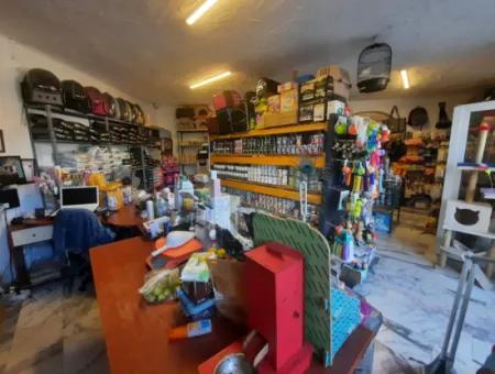 Muğla Ortaca Dalyan Merkezde Devren Kiralık 200 M2 Petshop Dükkânı