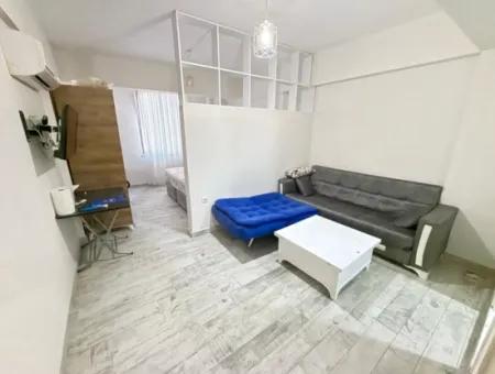 Ortaca Çarşı Merkezde 1+0 Eşyalı Stüdyo Daire Kiralık.